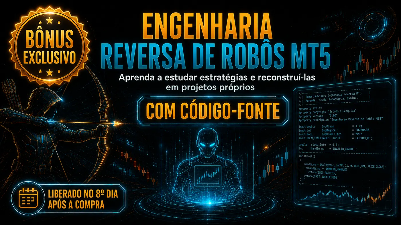 Bônus de engenharia reversa de robôs MT5 com código-fonte próprio