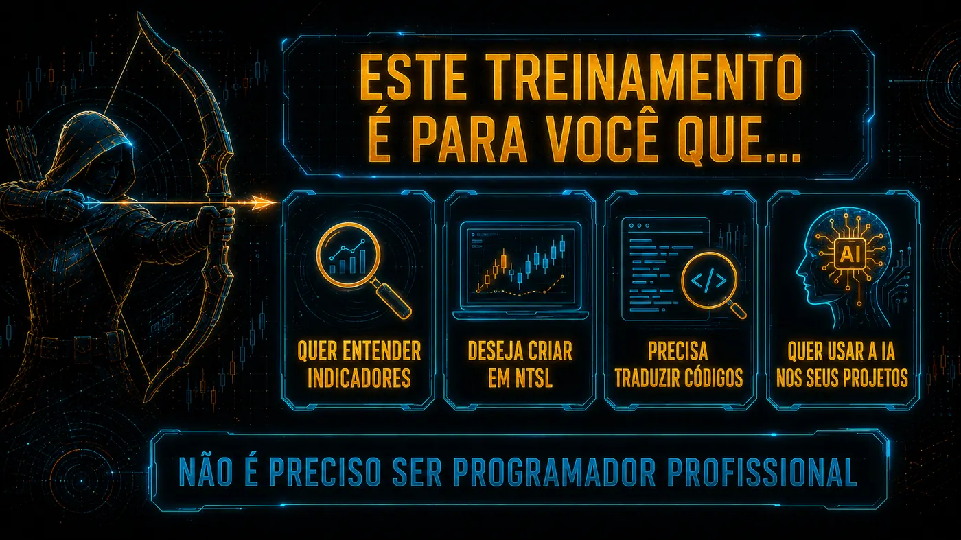Perfis indicados para o treinamento de indicadores NTSL com IA